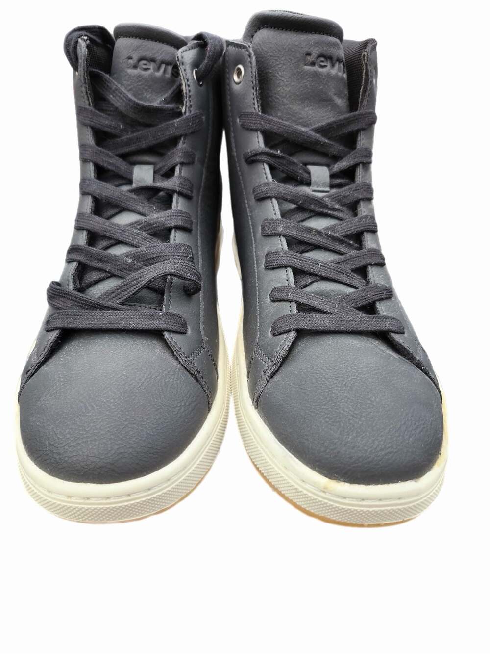 NWOT Levi's Men's High Top Sneakers Black Size 10